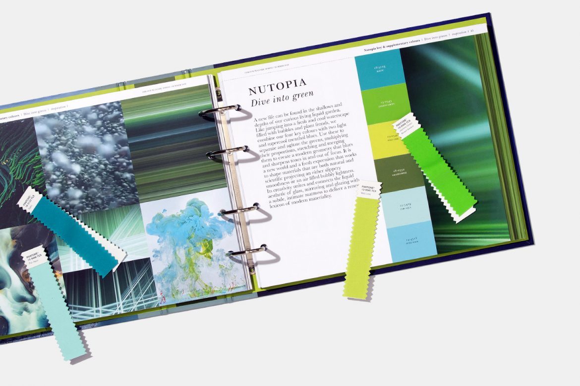 Farbe des Jahres nach Pantone