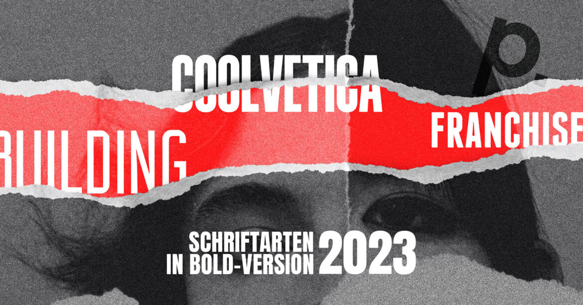 Zeitlose serifenlose Schriftarten in Bold