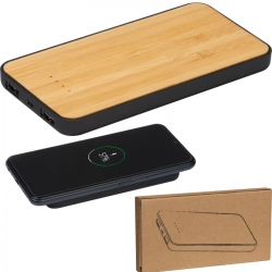 8000 mAh Powerbank mit kabellosem Ladegerät