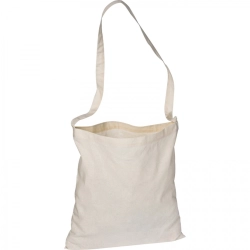 Baumwolltasche mit langem Henkel, 140 g/m²