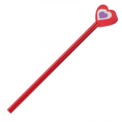 Bleistift mit Radiergummi