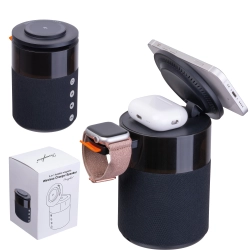 Bluetooth-Lautsprecher mit kabellosem Ladegerät von Ferraghini