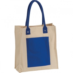 Canvas-Tasche mit langen Henkeln, 320 g/m²