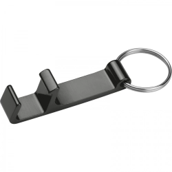 Schlüsselanhänger mit Flaschenöffner aus Metall