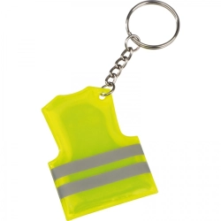 Schlüsselanhänger mit reflektierender Weste