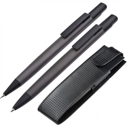 Schreibset mit Kugelschreiber und Druckbleistift