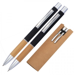 Schreibset mit Kugelschreiber und Druckbleistift