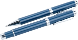 Schreibset mit Rollerball und Kugelschreiber von Mark Twain