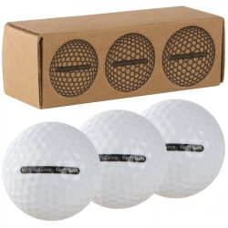 Set mit 3 Golfbällen