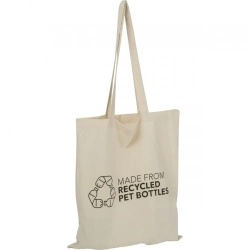 Tasche aus recyceltem rPET mit langen Henkeln