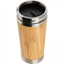 Thermobecher aus Bambus, 400 ml