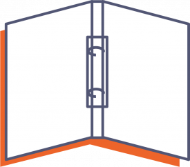 Ordner mit 2-facher Kombimechanik
