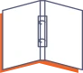 Ordner mit 2-facher Kombimechanik