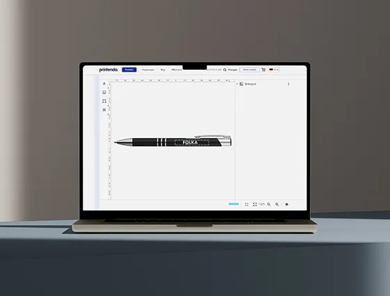 Nutzen Sie den Online-Designer in Kugelschreibern und Stiften