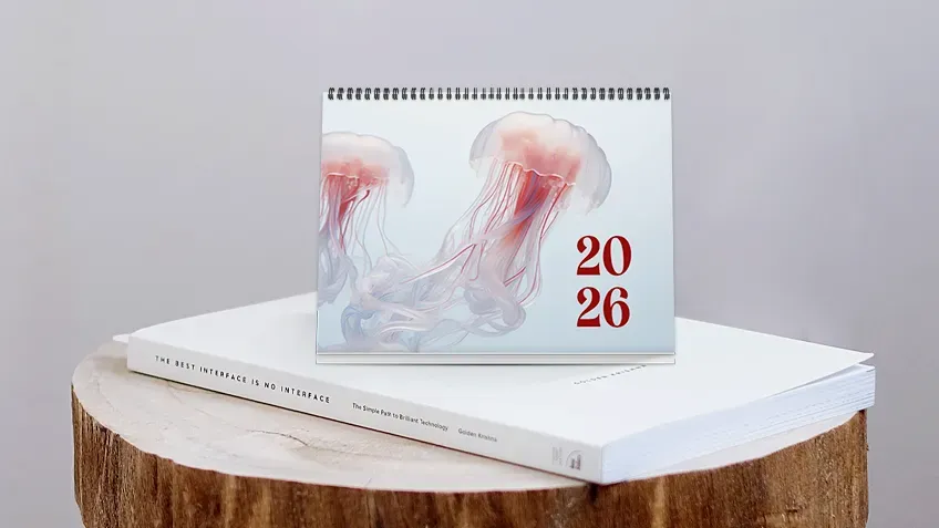 Aufstell-Spiral-Monatskalender Online-Druck 1