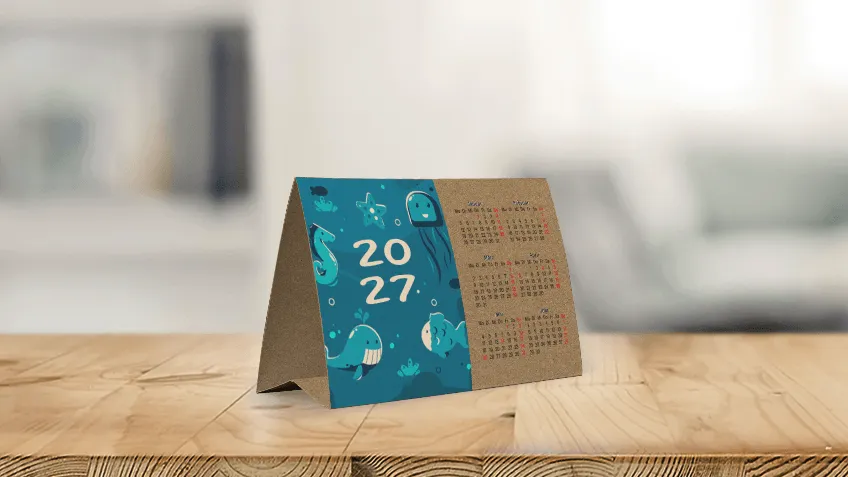 tischaufstellkalender 2027