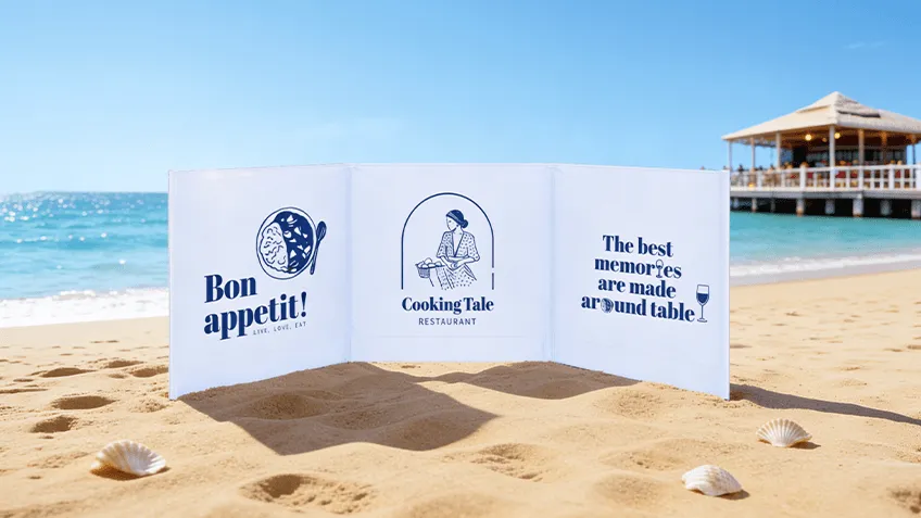 Werbe-Windschutz – wirkungsvolle Werbung im Freien