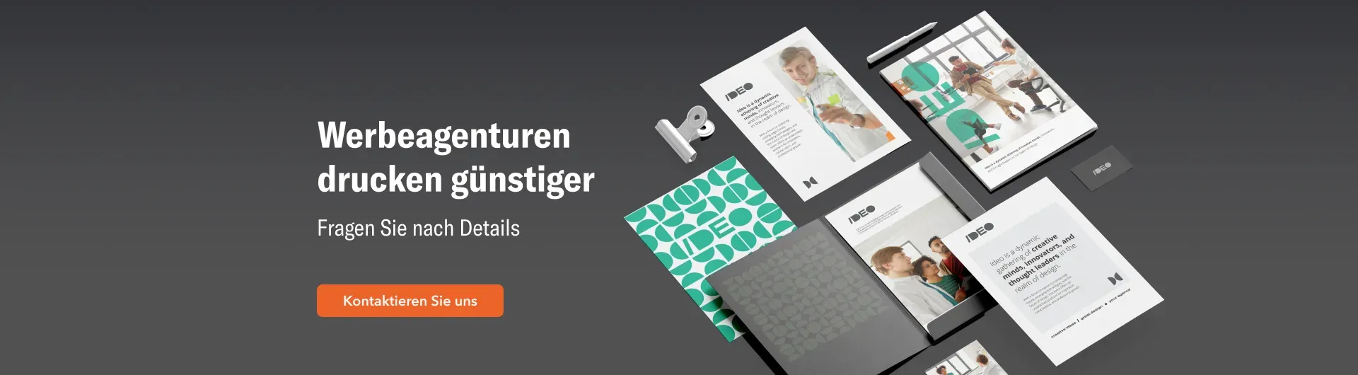 Werbeagenturen drucken günstiger