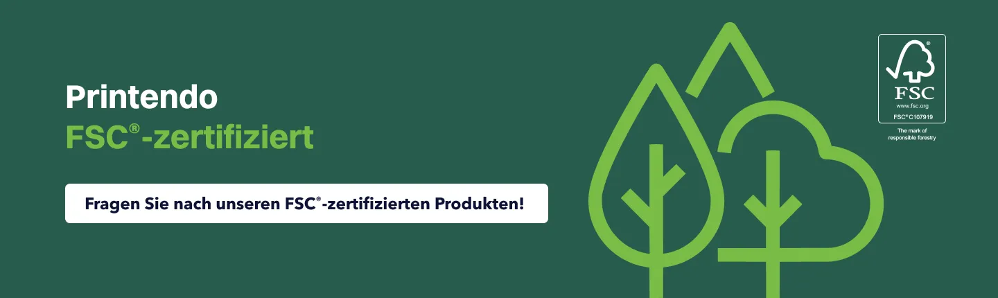 Ab sofort ist Printendo FSC zetifiziert