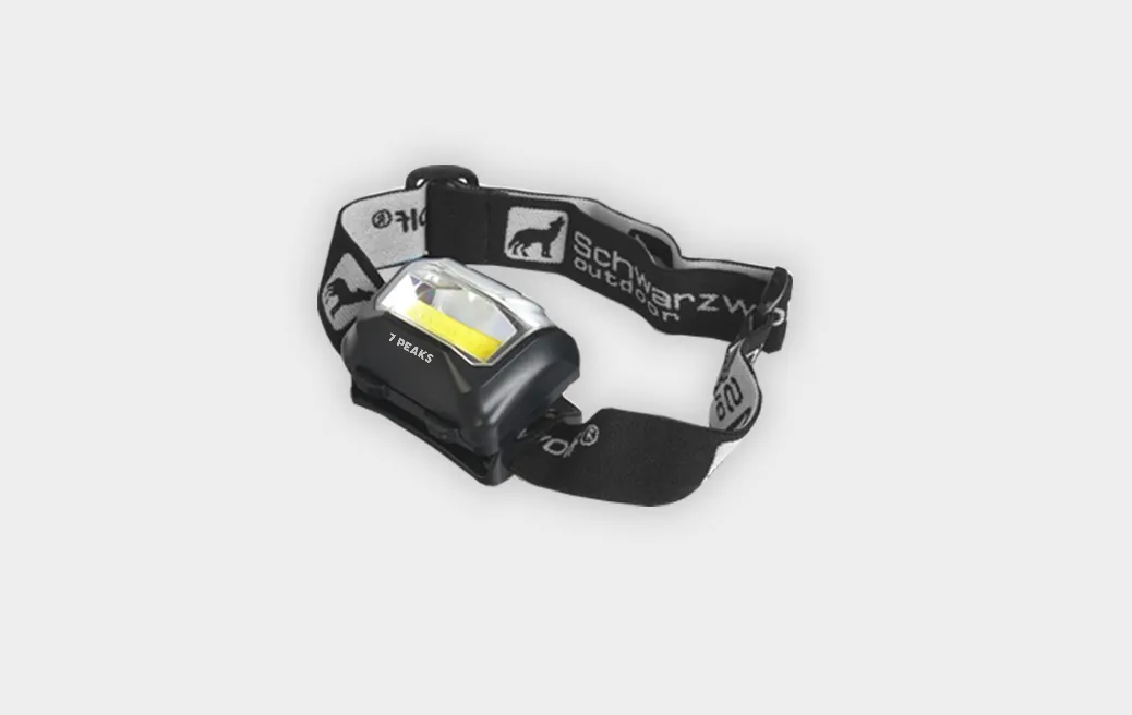 LED Stirnlampe Schwarzwolf